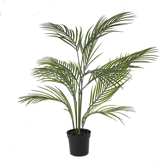 Artificial Areca Palm Fern Plant 84cm Artificial Ferns